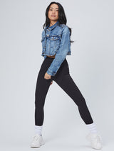 Thumbnail 6 of Desire Denim Jacket - Medium Wash, 6 of 21