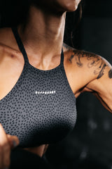 Thumbnail 1 of Flex Seamless Sports Bra - Black Bossy, 1 of 12