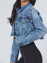 Thumbnail 12 of Desire Denim Jacket - Medium Wash, 12 of 21