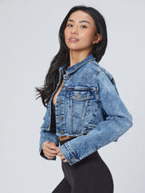 Thumbnail 14 of Desire Denim Jacket - Medium Wash, 14 of 21