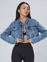 Thumbnail 20 of Desire Denim Jacket - Medium Wash, 20 of 21