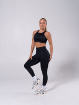 Thumbnail 2 of Wicked Zip Sports Bra - Flocked Bossy Print, 2 of 10