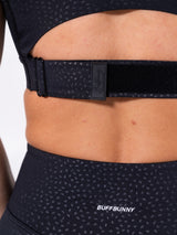 Thumbnail 8 of Wicked Zip Sports Bra - Flocked Bossy Print, 8 of 10