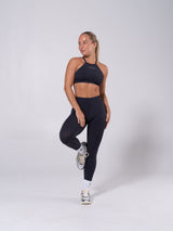 Thumbnail 3 of Flex Seamless Sports Bra - Black Bossy, 3 of 12