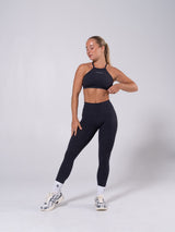 Thumbnail 7 of Flex Seamless Sports Bra - Black Bossy, 7 of 12