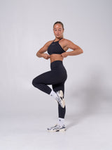 Thumbnail 8 of Flex Seamless Sports Bra - Black Bossy, 8 of 12