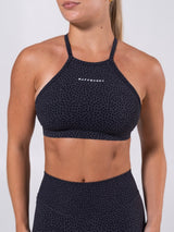 Thumbnail 2 of Flex Seamless Sports Bra - Black Bossy, 2 of 12