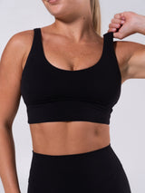 Thumbnail 3 of Monarch Sports Bra - Onyx Black, 3 of 7