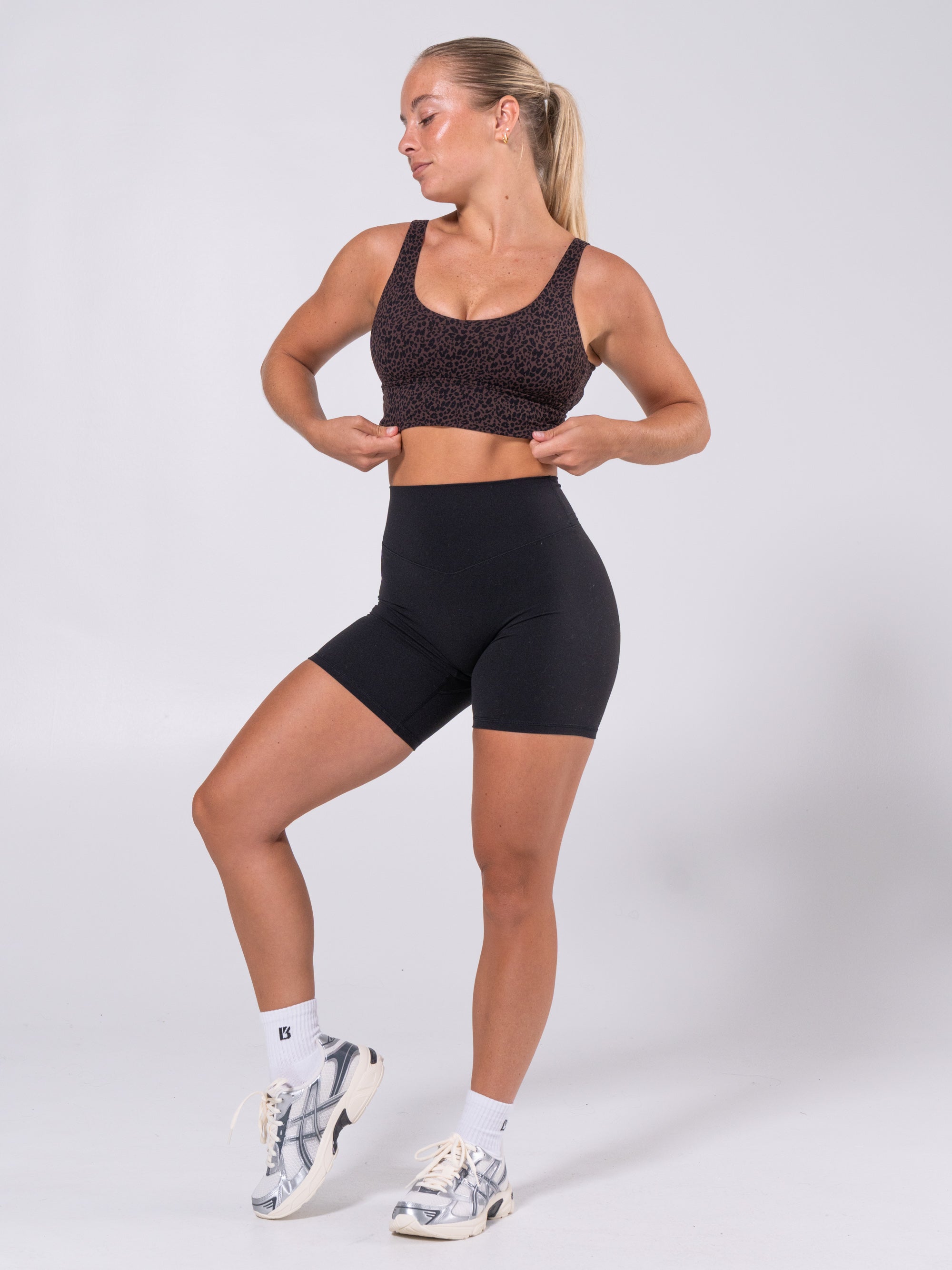 Monarch Sports Bra - Leopard Print