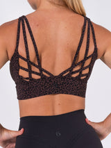 Thumbnail 4 of Monarch Sports Bra - Leopard Print, 4 of 8