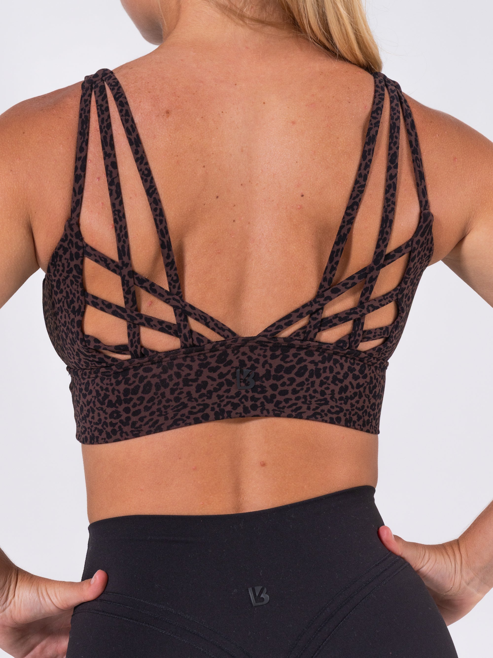 Monarch Sports Bra - Leopard Print