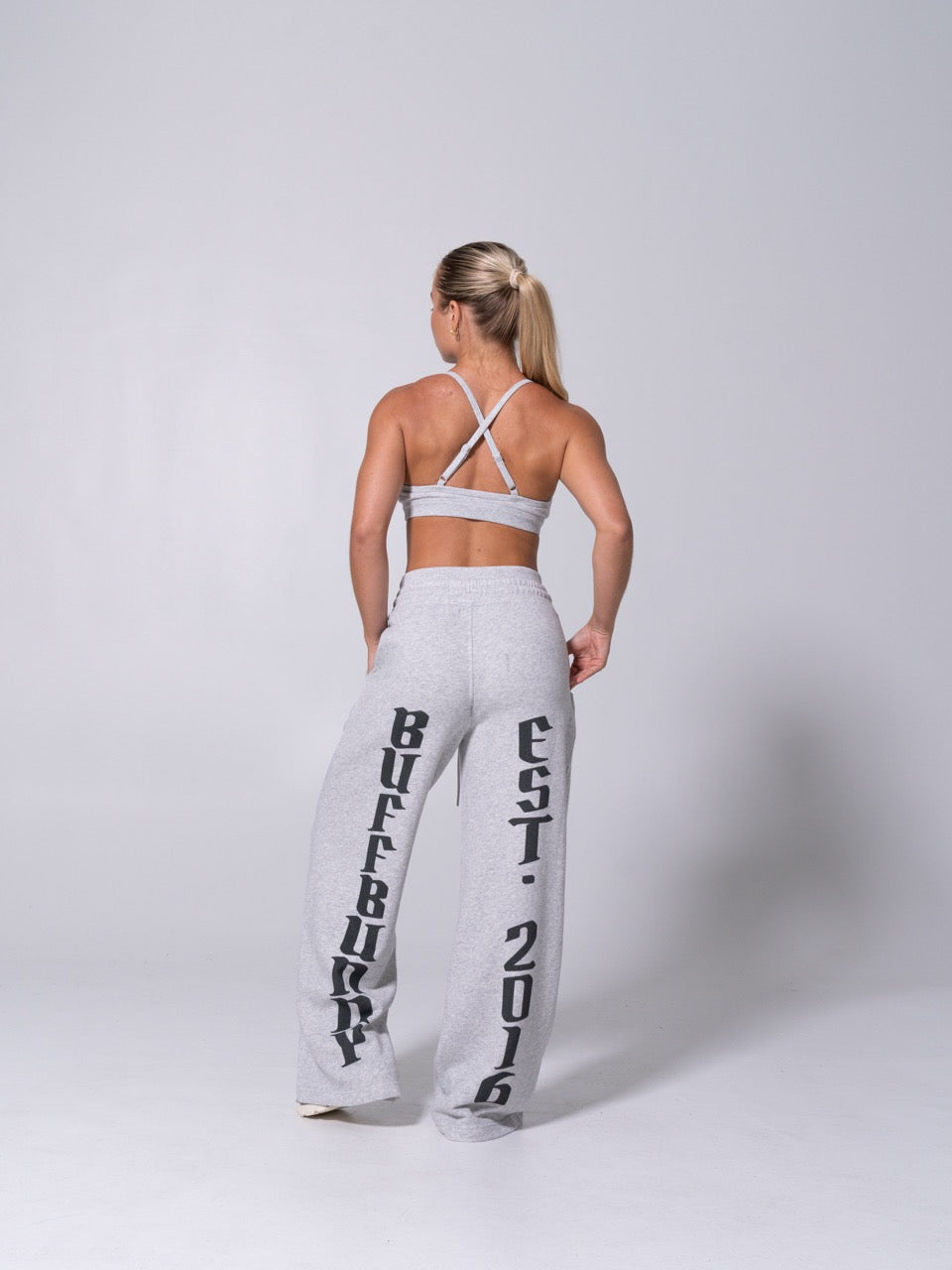 Threads Bralette - Heather Grey