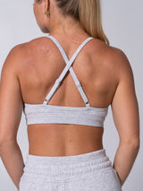 Thumbnail 6 of Threads Bralette - Heather Grey, 6 of 9