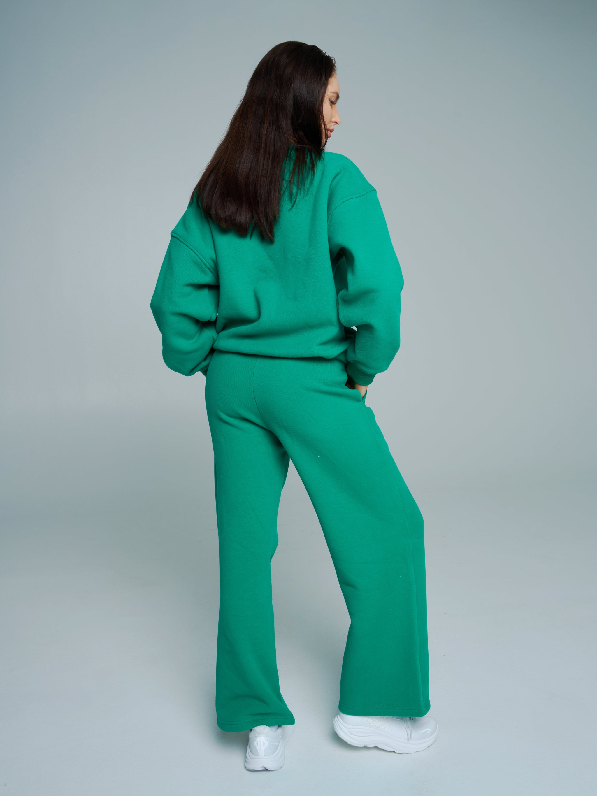 Plush Fleece Crew Pullover - Lucky Charm