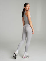 Thumbnail 3 of Dream Heathered Legging - Heather Grey, 3 of 7