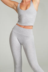 Thumbnail 6 of Dream Heathered Legging - Heather Grey, 6 of 7