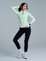 Thumbnail 5 of Colorado Fleece Zip Jacket - Honeydew, 5 of 6