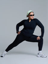 Thumbnail 5 of Colorado Fleece Zip Jacket - Onyx Black, 5 of 6