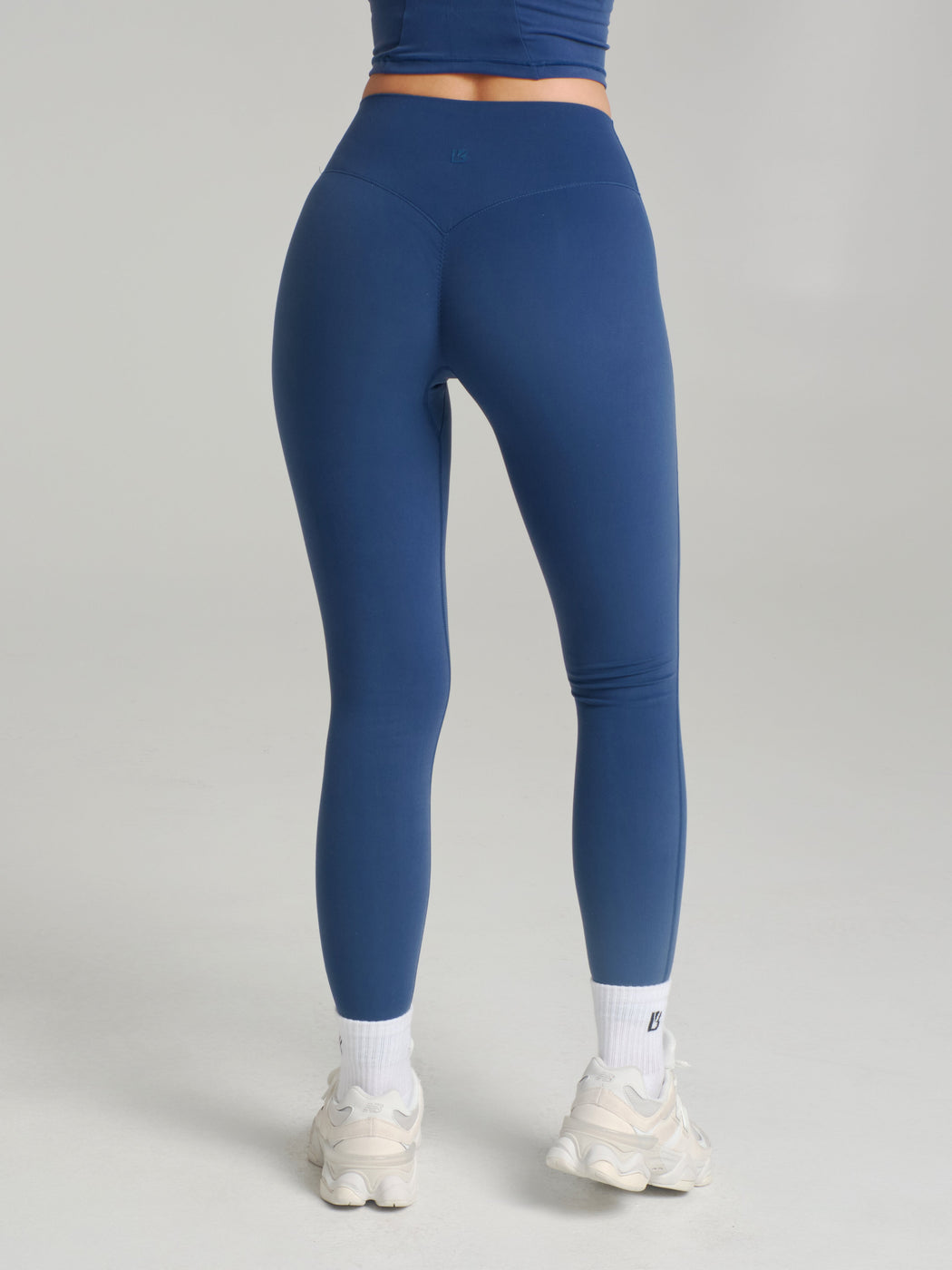 Poshknit Aggressive Scrunch Legging - Baked Blue