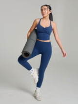 Thumbnail 4 of Poshknit Aggressive Scrunch Legging - Baked Blue, 4 of 4