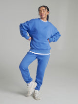 Thumbnail 3 of Threads Crew Pullover - Azul, 3 of 5