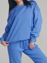 Thumbnail 1 of Threads Crew Pullover - Azul, 1 of 5