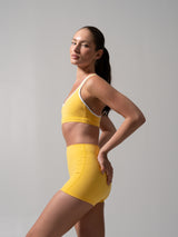 Thumbnail 3 of Sweetheart Nubre Sports Bra - Yellow and White, 3 of 6