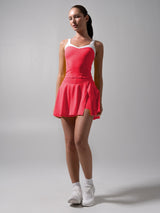 Thumbnail 5 of Served Waist Tank - Punch and White, 5 of 5