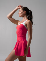 Thumbnail 4 of Served Waist Tank - Punch and White, 4 of 5