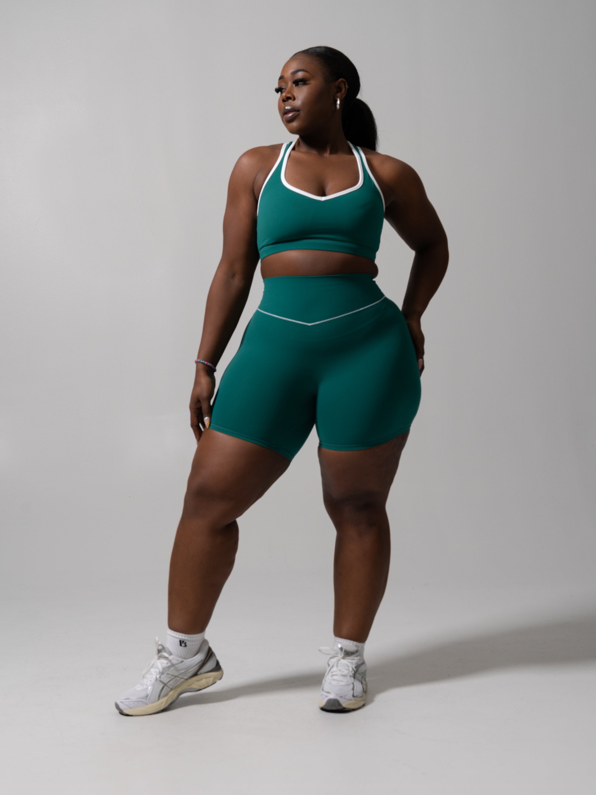 Sweetheart Nubre Sports Bra - Fresh and White