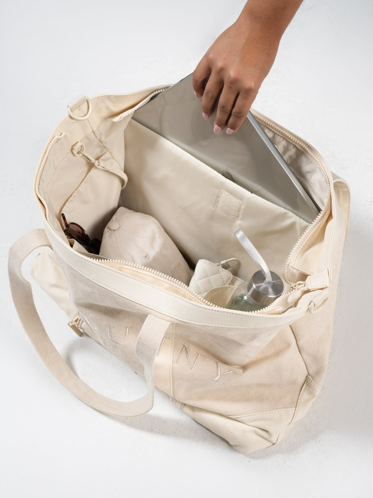 Game Changer Canvas Tote - Natural