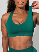 Thumbnail 3 of **PREORDER** Shade Seamless Sports Bra - Heather Fresh, 3 of 8