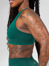 Thumbnail 4 of **PREORDER** Shade Seamless Sports Bra - Heather Fresh, 4 of 8