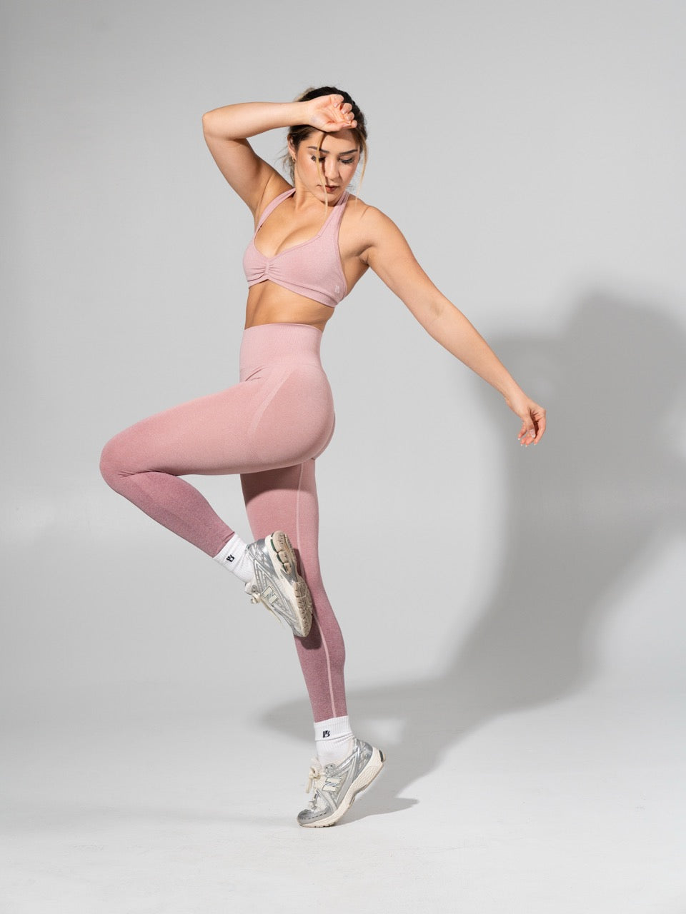 **PREORDER** Miracle Seamless Legging - Heather Rose Ombre