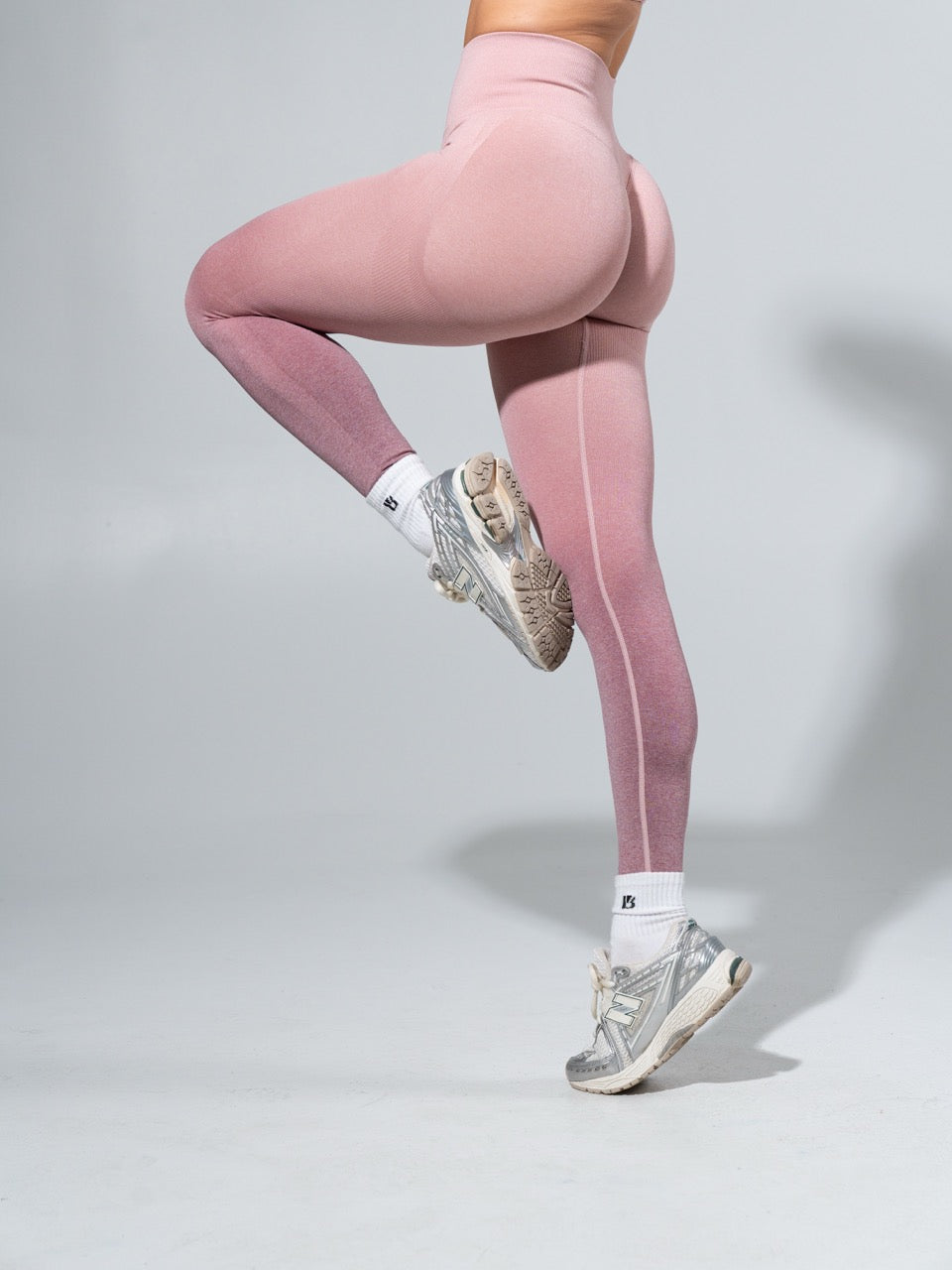 Miracle Seamless High Rise Legging - Heather Rose Ombre