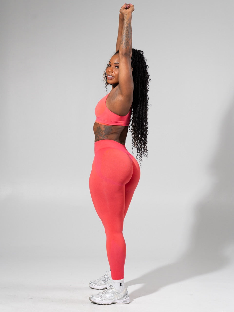 **PREORDER** Shade Seamless Legging - Heather Tequila and Punch