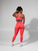 Thumbnail 5 of **PREORDER** Shade Seamless Sports Bra - Heather Tequila and Punch, 5 of 5