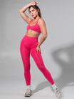Miracle Seamless High Rise Legging - Heather Miami Vice
