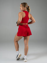 Thumbnail 3 of Momentum Short Bikini - Lipstick Red, 3 of 11