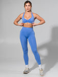 Miracle Seamless High Rise Legging - Heather Azul