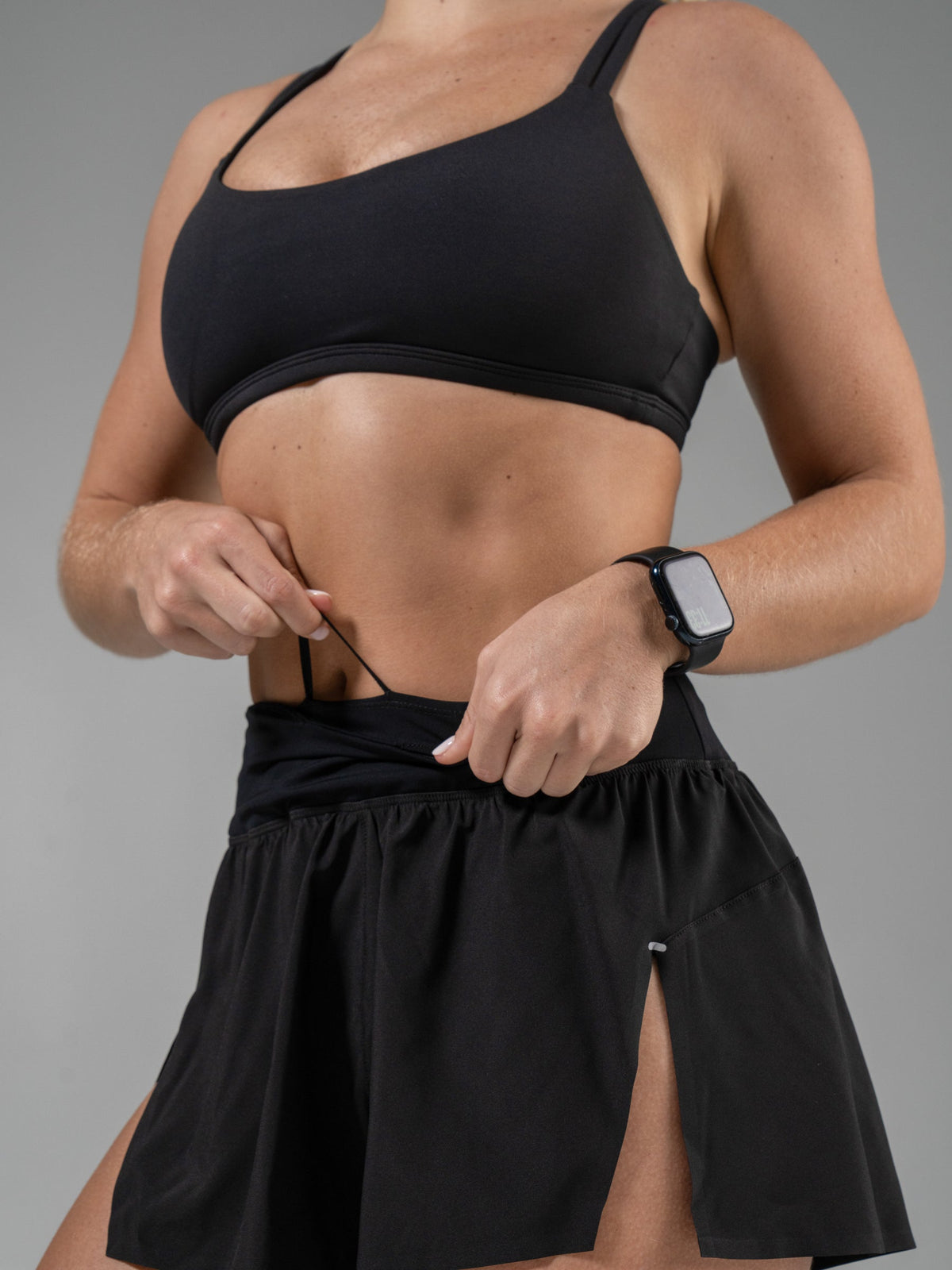 Momentum Short Bikini - Onyx Black