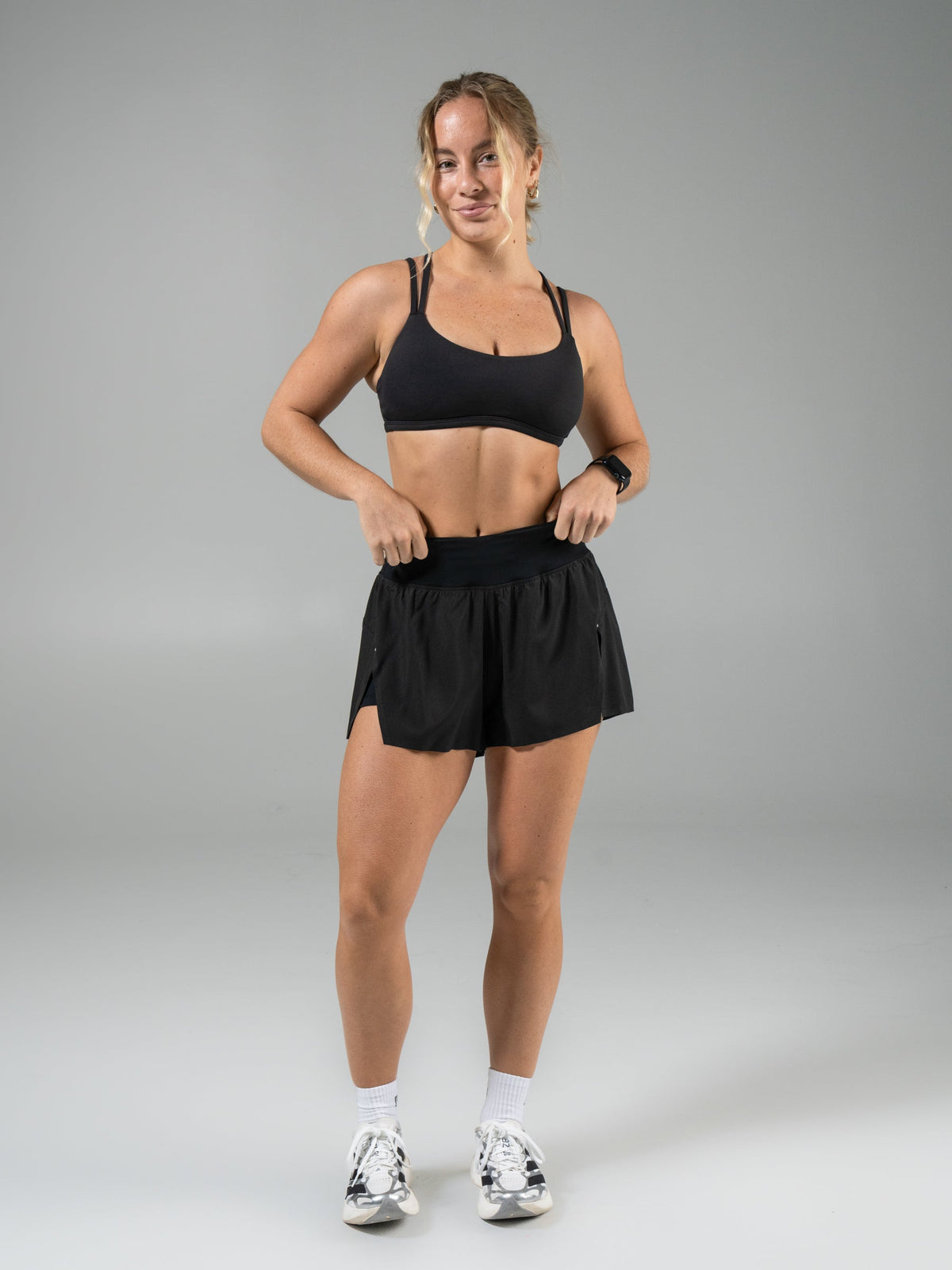 Momentum Short 3" Liner - Onyx Black