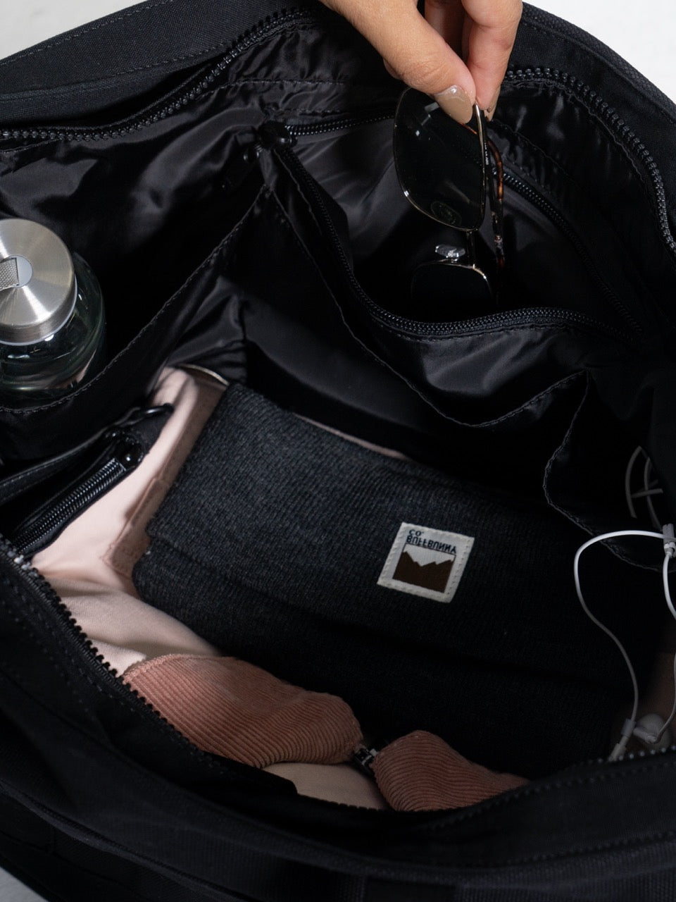 Game Changer Canvas Tote - Black