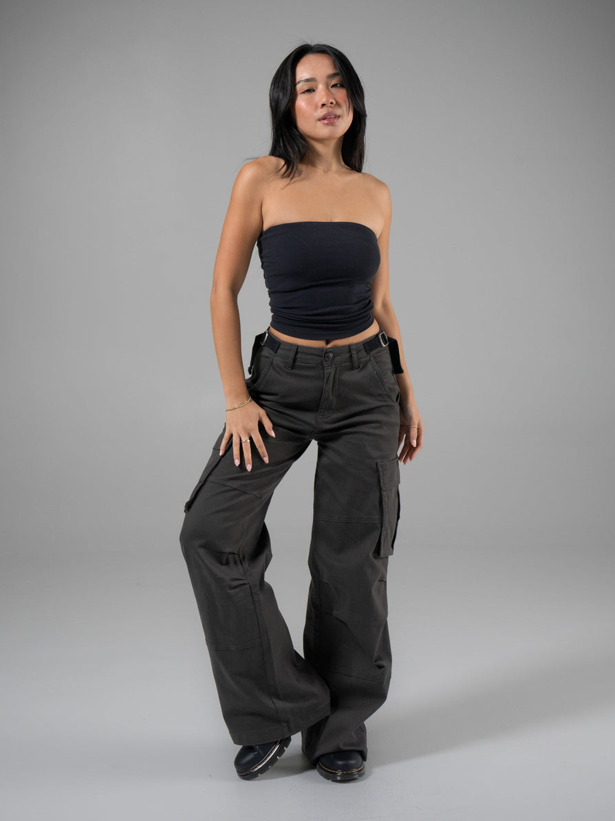 Brami Tube Top - Onyx Black