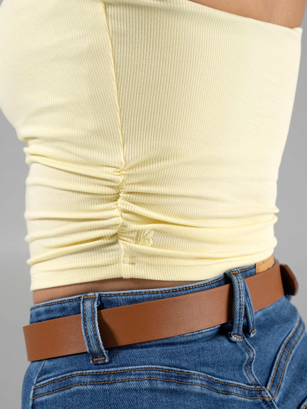 Brami Tube Top - Butter Yellow