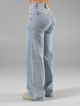 Thumbnail 4 of Cheeky Straight Leg Mid Rise Jeans - Light Wash, 4 of 6