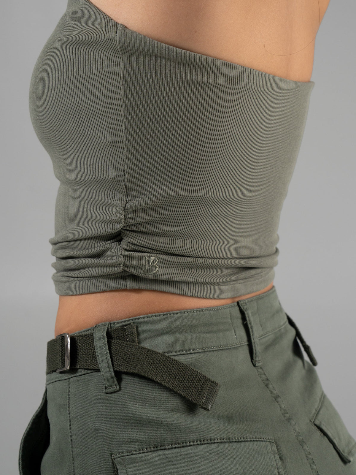 Brami Tube Top - Olive Juice