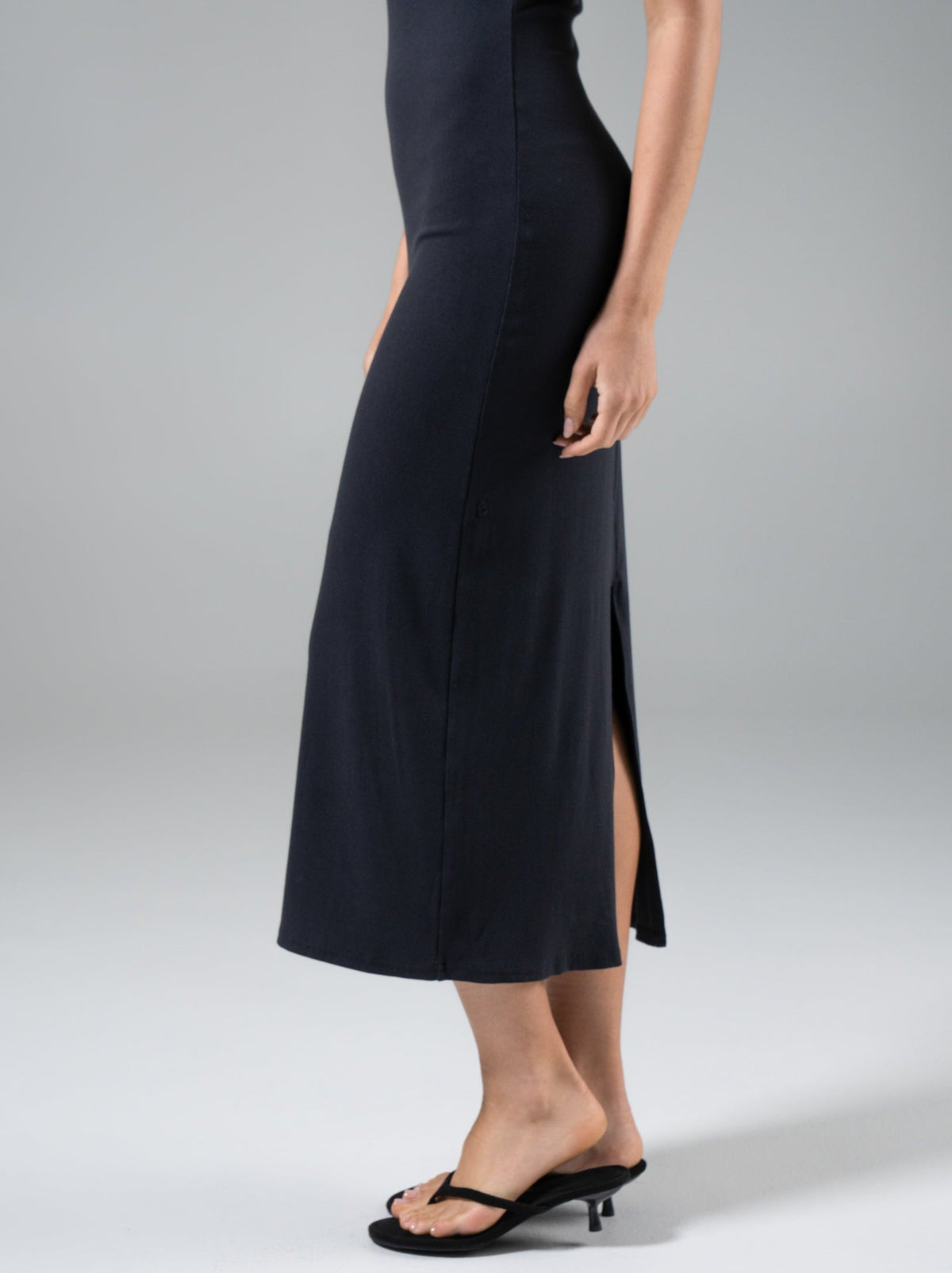Brami Tee Shirt Dress - Onyx Black