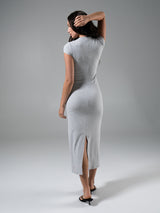 Thumbnail 2 of Brami Tee Shirt Dress - Heather Grey, 2 of 6