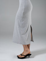 Thumbnail 3 of Brami Tee Shirt Dress - Heather Grey, 3 of 6